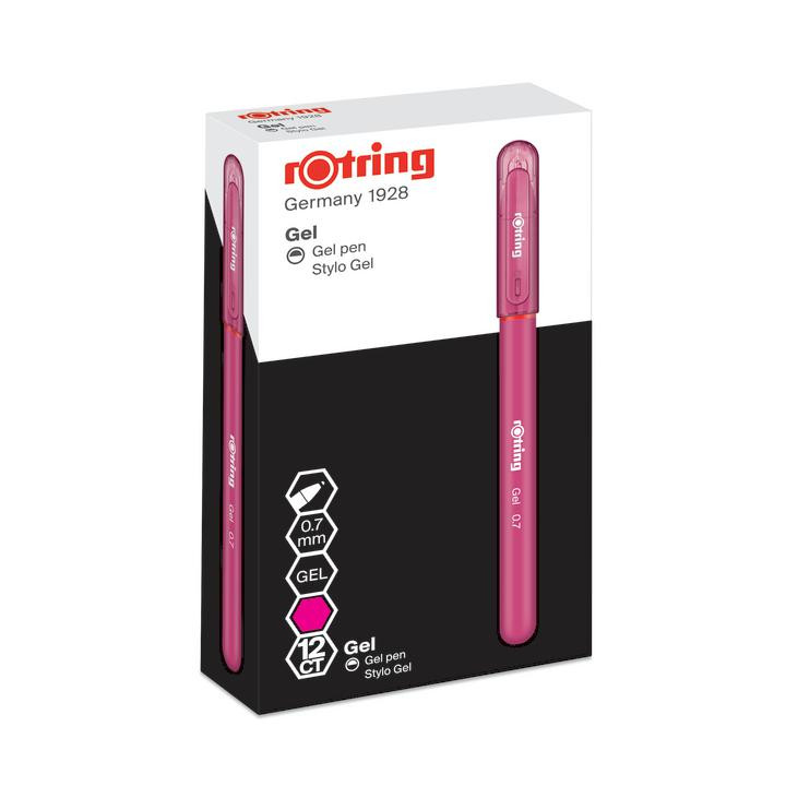 Długopis żelowy Rotring 0,7mm różowy